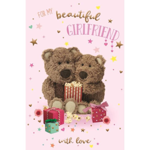 Picture of FOR MY BEAUTIFUL GIRLFRIEND BIRTHDAY CARD